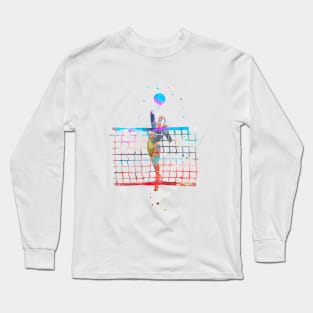 Volleyball girl Long Sleeve T-Shirt